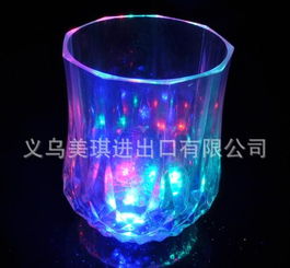 闪耀夜场 时尚LED闪光酒杯与发光小八角杯的选购与批发指南